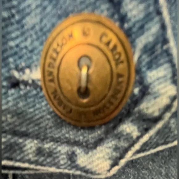 80s Mini Zip Up Denim Dress 4P - Picture 12 of 15